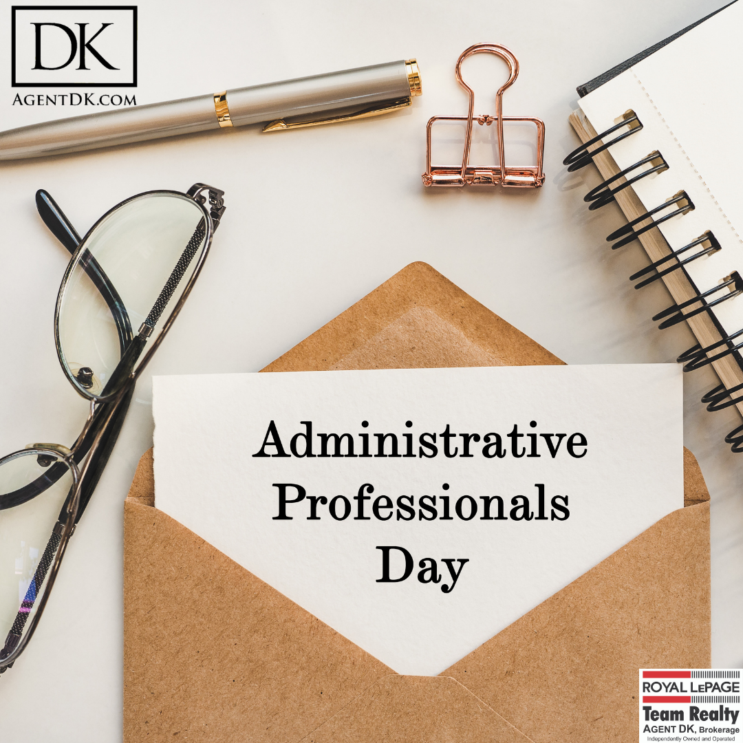 IT'S NATIONAL ADMIN DAY! Agent DK