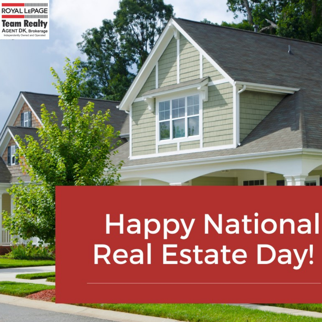 It's National Real Estate Day! Agent DK